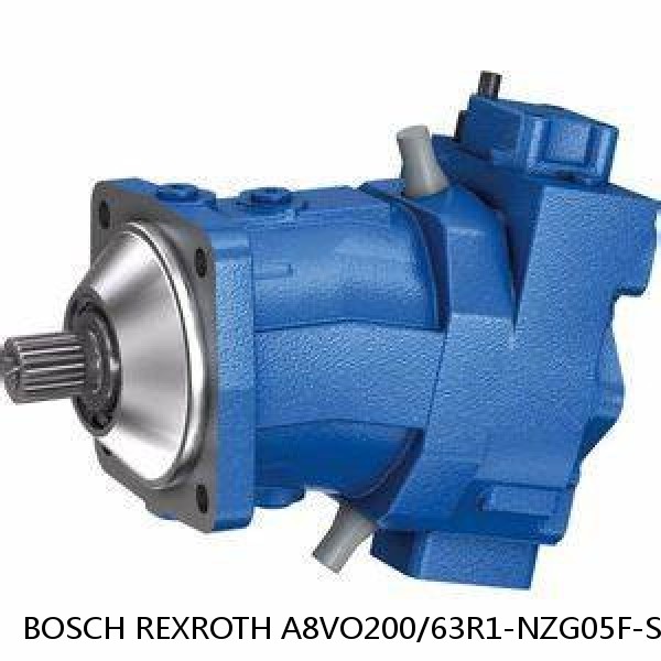 A8VO200/63R1-NZG05F-S 27031.947 BOSCH REXROTH A8VO Variable Displacement Pumps