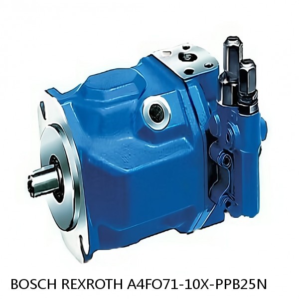 A4FO71-10X-PPB25N BOSCH REXROTH A4FO Fixed Displacement Pumps