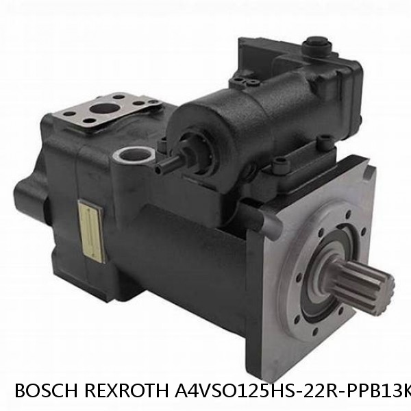 A4VSO125HS-22R-PPB13K01-SO5 BOSCH REXROTH A4VSO Variable Displacement Pumps
