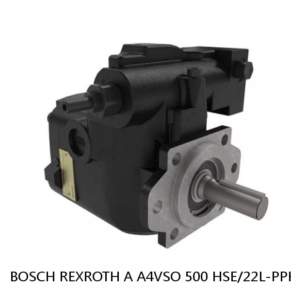 A A4VSO 500 HSE/22L-PPH13N00 -SO168 BOSCH REXROTH A4VSO Variable Displacement Pumps