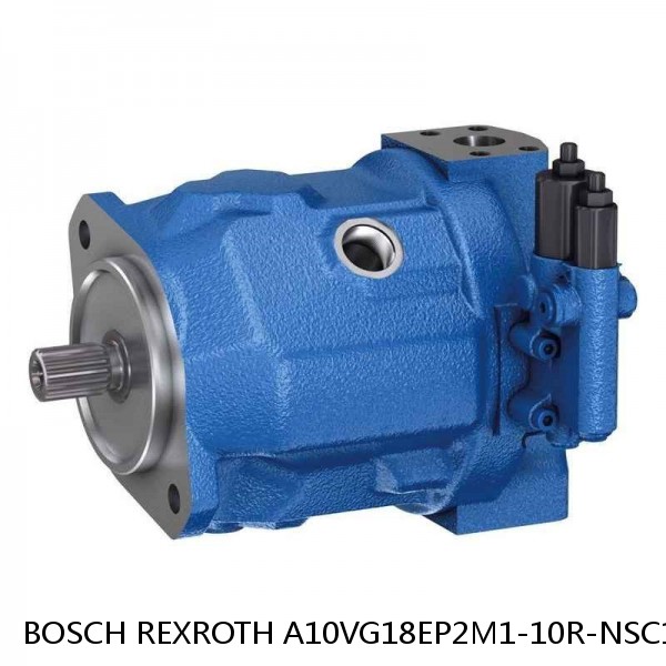 A10VG18EP2M1-10R-NSC16F016SH-S BOSCH REXROTH A10VG Axial piston variable pump