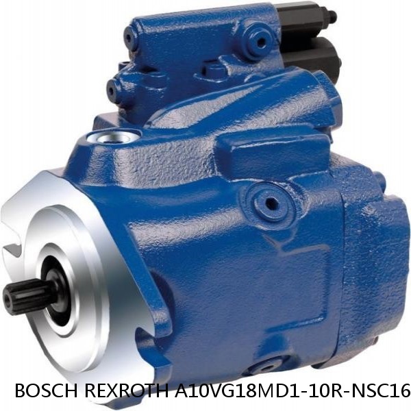 A10VG18MD1-10R-NSC16F003S BOSCH REXROTH A10VG Axial piston variable pump