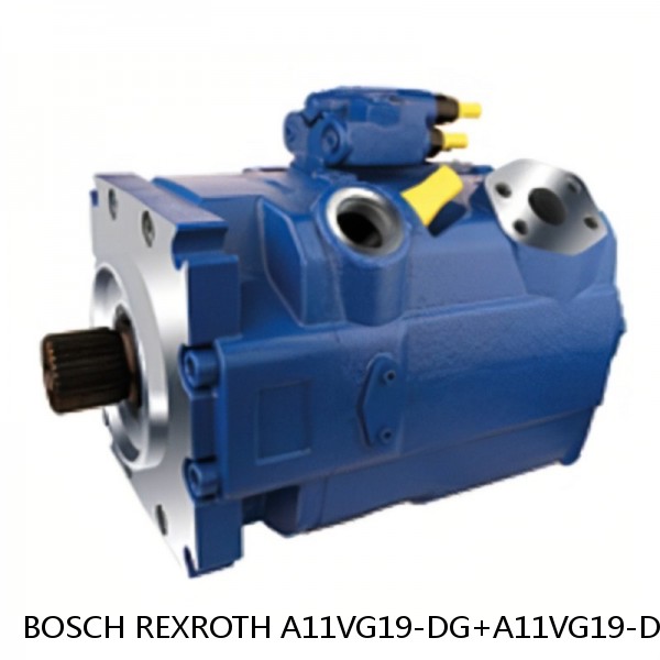 A11VG19-DG+A11VG19-DG BOSCH REXROTH A11VG Hydraulic Pumps