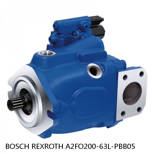 A2FO200-63L-PBB05 BOSCH REXROTH A2FO Fixed Displacement Pumps