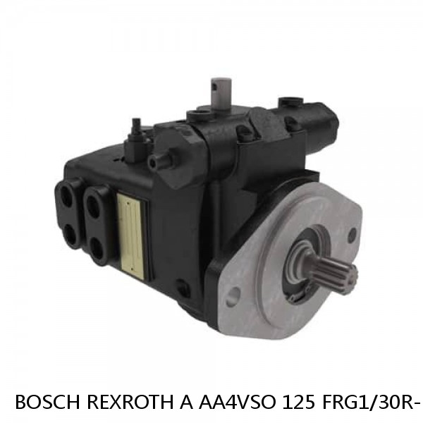 A AA4VSO 125 FRG1/30R-PKD63K02 ES112 BOSCH REXROTH A4VSO Variable Displacement Pumps #1 small image