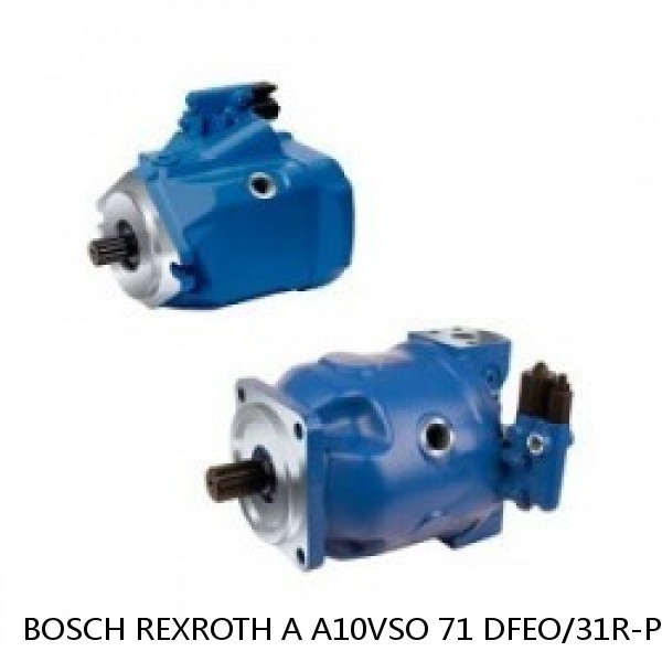 A A10VSO 71 DFEO/31R-PPA12KB4 -SO487 BOSCH REXROTH A10VSO Variable Displacement Pumps #1 small image