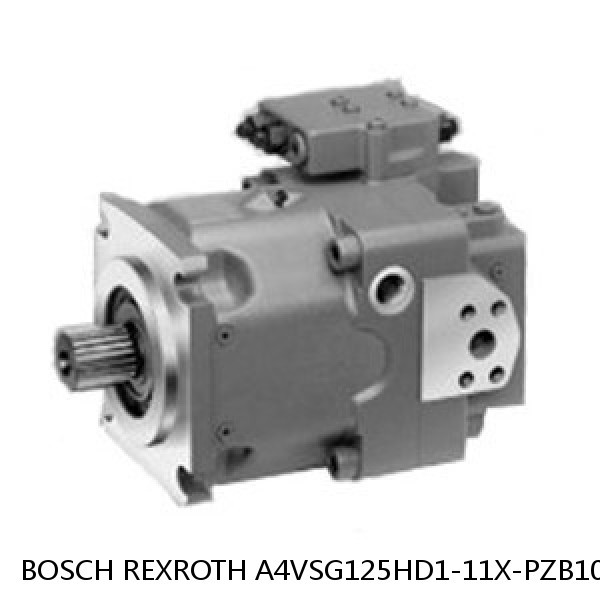 A4VSG125HD1-11X-PZB10K349N BOSCH REXROTH A4VSG Axial Piston Variable Pump #1 small image