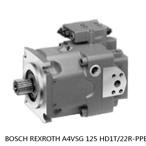 A4VSG 125 HD1T/22R-PPB10K02 BOSCH REXROTH A4VSG Axial Piston Variable Pump #1 small image
