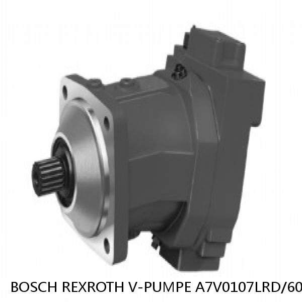 V-PUMPE A7V0107LRD/60L-DPB1 *G* BOSCH REXROTH A7VO Variable Displacement Pumps #1 small image