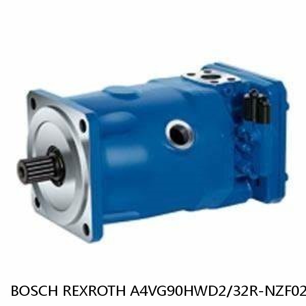 A4VG90HWD2/32R-NZF02F021S BOSCH REXROTH A4VG Variable Displacement Pumps