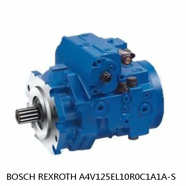 A4V125EL10R0C1A1A-S BOSCH REXROTH A4V Variable Pumps #1 small image