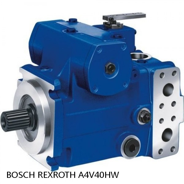 A4V40HW BOSCH REXROTH A4V Variable Pumps #1 small image