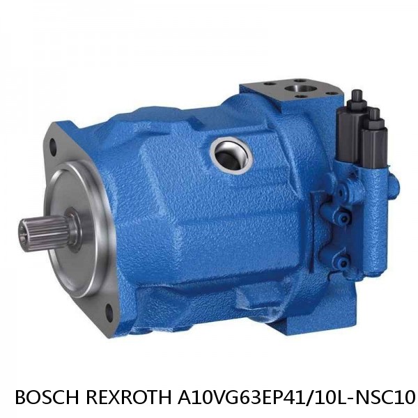A10VG63EP41/10L-NSC10F005SH BOSCH REXROTH A10VG Axial piston variable pump