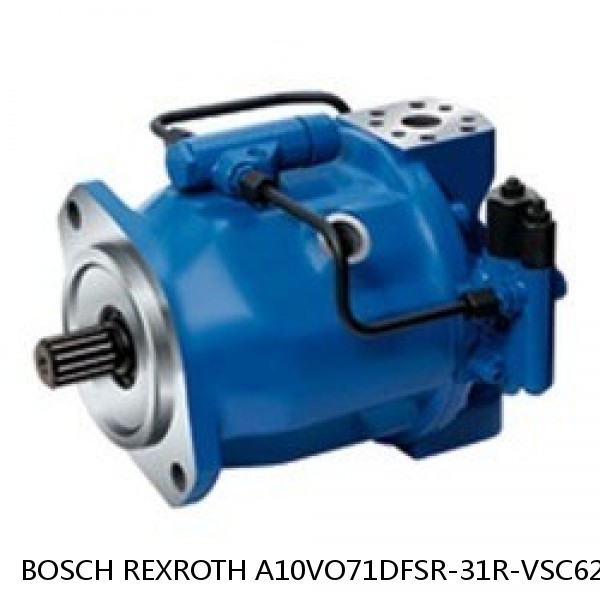 A10VO71DFSR-31R-VSC62K02-SO52 BOSCH REXROTH A10VO Piston Pumps