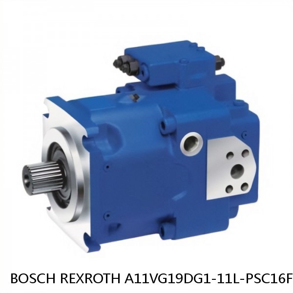 A11VG19DG1-11L-PSC16F011S BOSCH REXROTH A11VG Hydraulic Pumps #1 small image