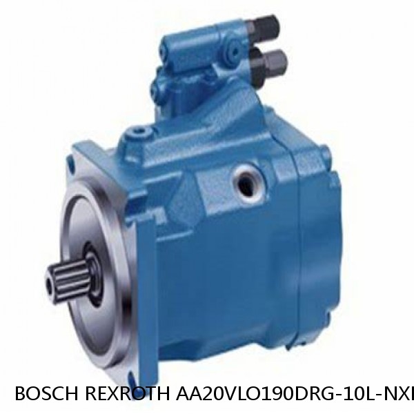 AA20VLO190DRG-10L-NXDXXN00-S BOSCH REXROTH A20VLO Hydraulic Pump #1 small image