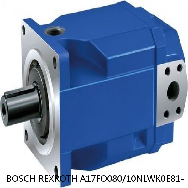 A17FO080/10NLWK0E81- BOSCH REXROTH A17FO Axial Piston Pump #1 small image
