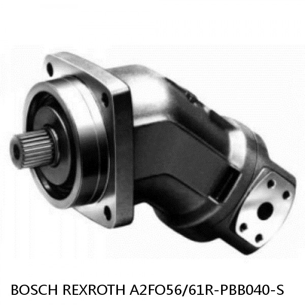 A2FO56/61R-PBB040-S BOSCH REXROTH A2FO Fixed Displacement Pumps