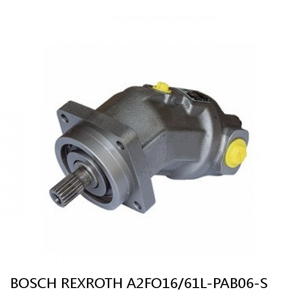 A2FO16/61L-PAB06-S BOSCH REXROTH A2FO Fixed Displacement Pumps