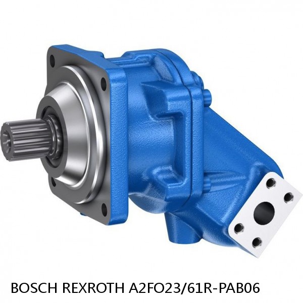 A2FO23/61R-PAB06 BOSCH REXROTH A2FO Fixed Displacement Pumps