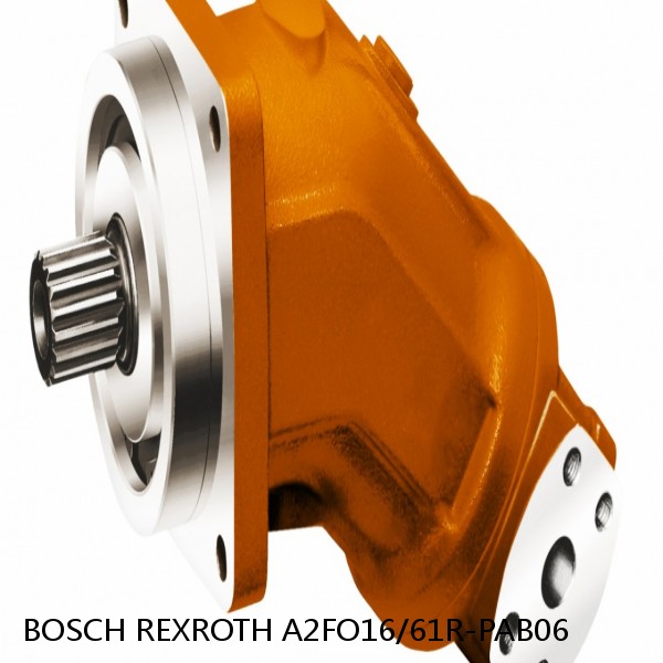 A2FO16/61R-PAB06 BOSCH REXROTH A2FO Fixed Displacement Pumps