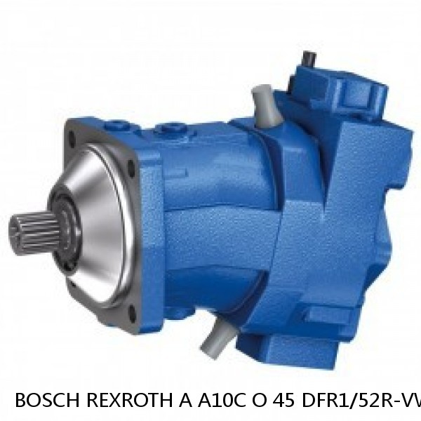 A A10C O 45 DFR1/52R-VWC12H502D-S2796 BOSCH REXROTH A10CO Piston Pump #1 image