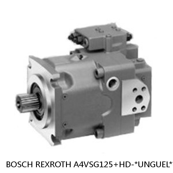 A4VSG125+HD-*UNGUEL***069F BOSCH REXROTH A4VSG Axial Piston Variable Pump #1 image