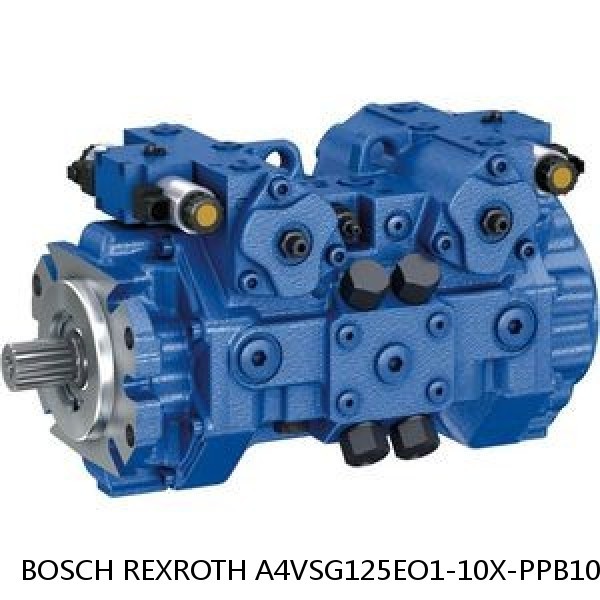 A4VSG125EO1-10X-PPB10K349N BOSCH REXROTH A4VSG Axial Piston Variable Pump #1 image