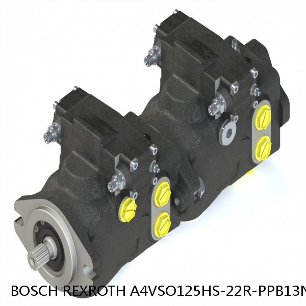 A4VSO125HS-22R-PPB13N BOSCH REXROTH A4VSO Variable Displacement Pumps #1 image