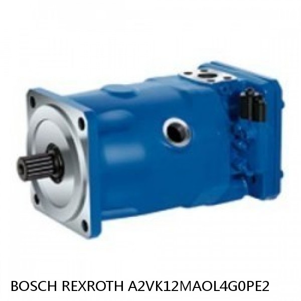 A2VK12MAOL4G0PE2 BOSCH REXROTH A2VK Variable Displacement Pumps #1 image